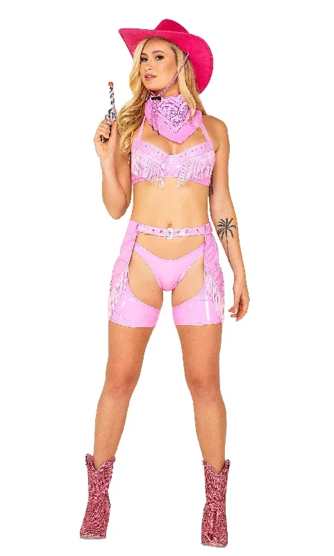 5106 - 4pc Pretty Pink Cowgirl