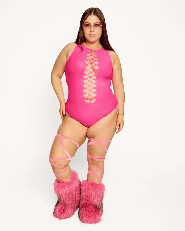 bass-destruction-cutout-bodysuit-neon-pink