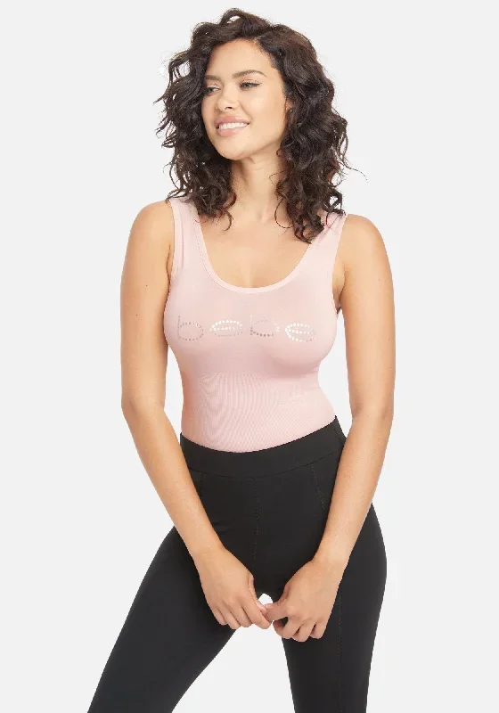 bebe-logo-2-pack-cami-set-blush-charcoal-heather