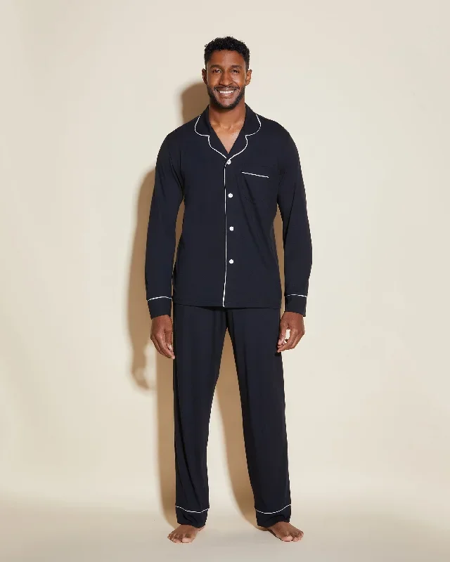 Men's Classic Long Sleeve Top & Pant Pajama Set