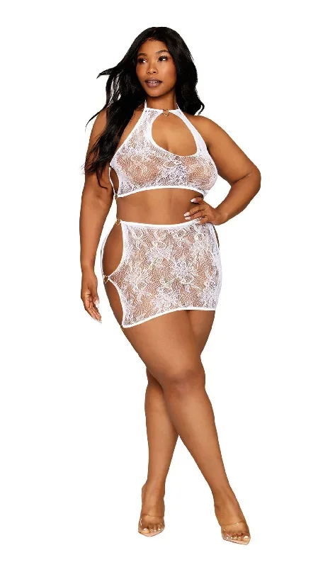 Carrie Bralette and Skirt Set