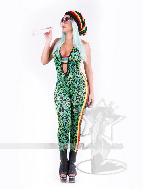 *Exclusive* Racey Rasta Jumpsuit