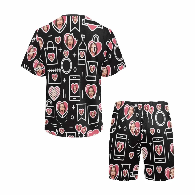 custom-face-couple-matching-loungewear-set-short-sleeve-shirt-and-capri-pants-sleepwear-pajama-set-for-valentines-day