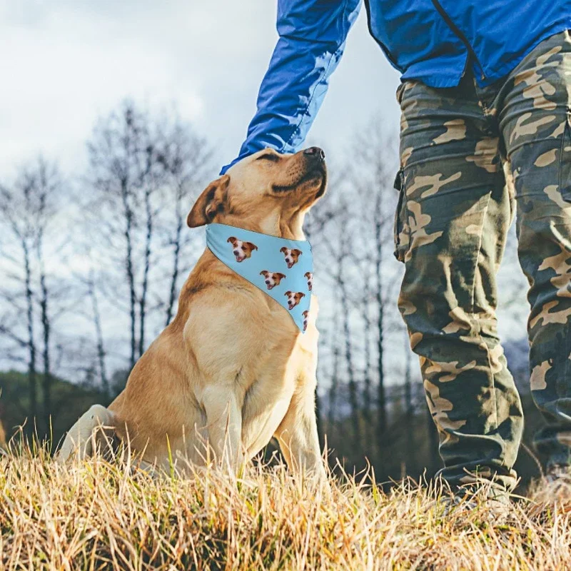 custom-face-long-pajama-pants-and-pet-dog-bandana