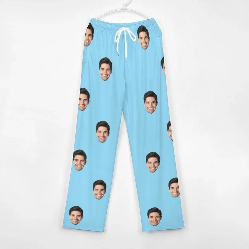 custom-face-long-pajama-pants-and-pet-dog-bandana