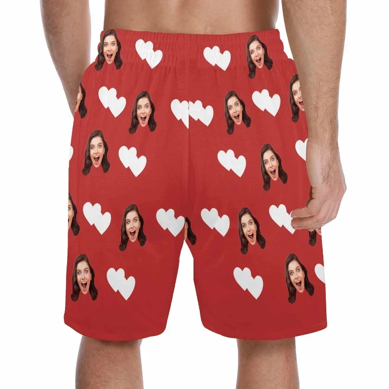 custom-face-mens-pajama-shorts-personalized-love-heart-sleepwear-shorts