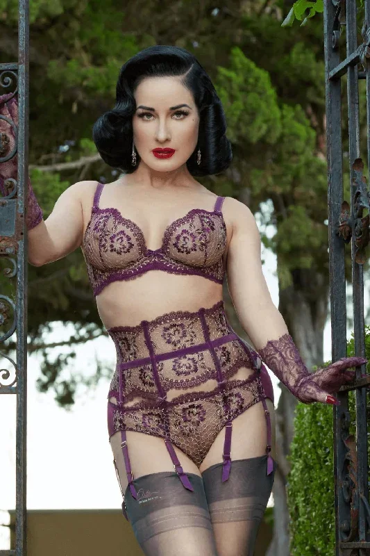 dita-von-teese-lingerie-evelina-sheer-high-waisted-garter-belt-aubergine