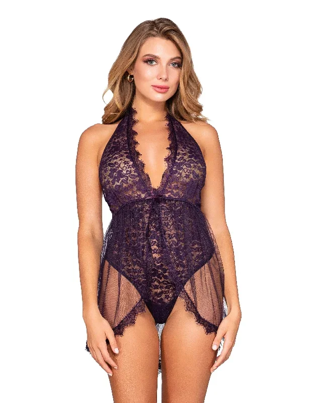 dreamgirl-lingerie-11513-halter-plunge-front-stretch-lace-teddy