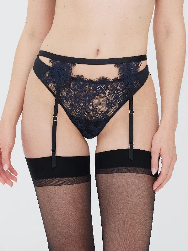 Entice Lace Garter Belt