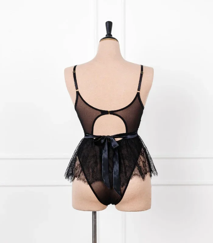 eyelash-lace-crotchless-teddy-black