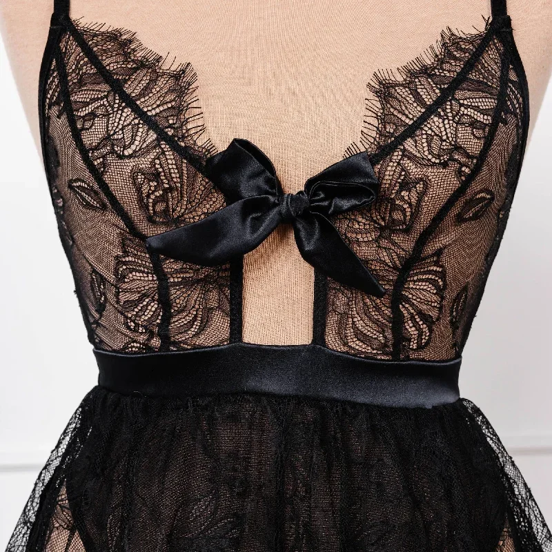 eyelash-lace-crotchless-teddy-black