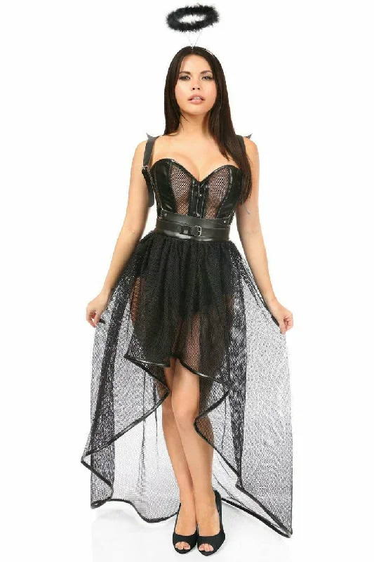 Lavish 4 PC Gothic Angel Costume