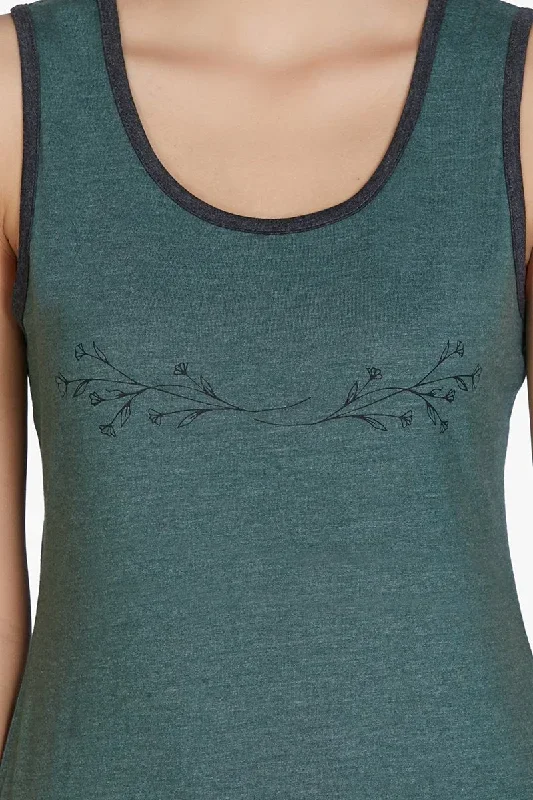 olive-cotton-blend-sleep-tank-top