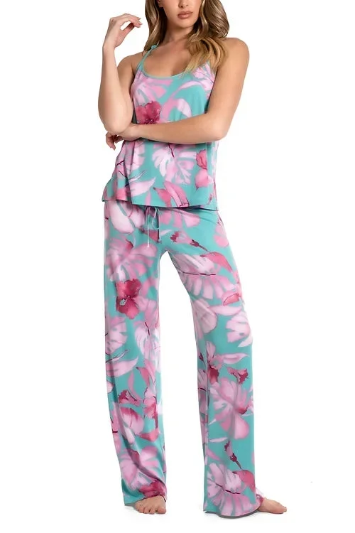 Remember Cami Pant Set - Jade