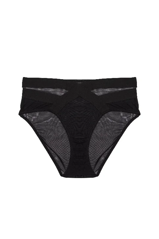 playful-promises-etta-black-mesh-elastic-high-waist-brief