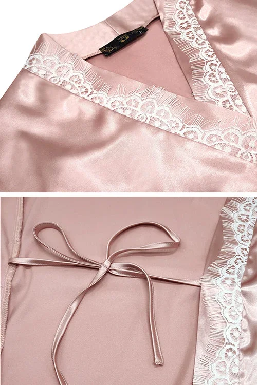 shekini-satin-silk-lace-bathrobes-robes-pajamas-set