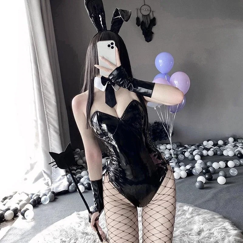 Shiny Bunny Suit Set