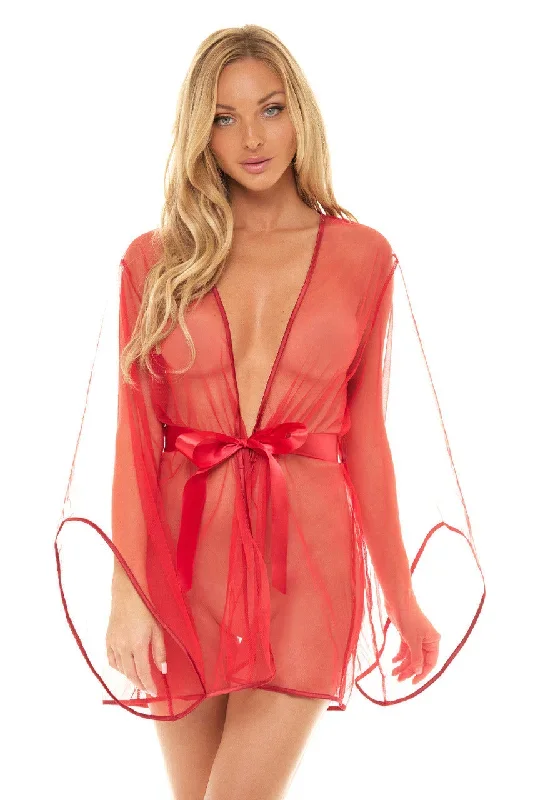 Sydney Tulle Short Robe