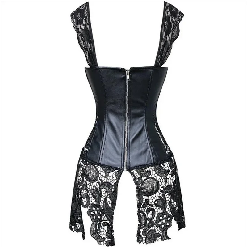 Tantalizing Leather Corset