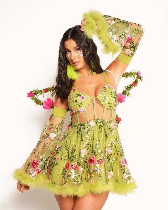 whimsical-woodland-floral-dress-set